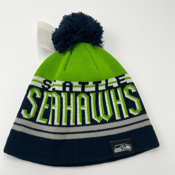 NFL Other - Seattle Seahawks Beanie Hat Pom Pom‎ Knit NFL Winter Cap Officially Licensed